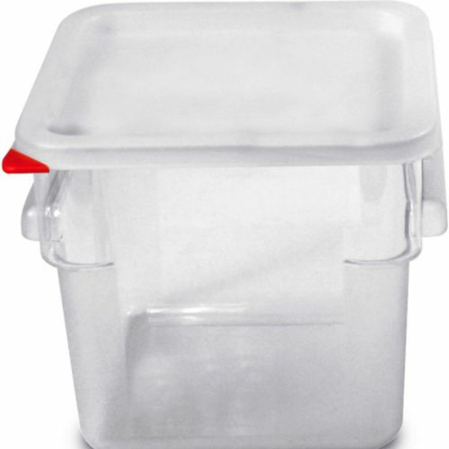 Containers & Organizers * | Araven 91853 Food Storage Container W/Lid, Polycarbonate, 6.3 Qt., Colorclip , Clear Pkg Qty 6