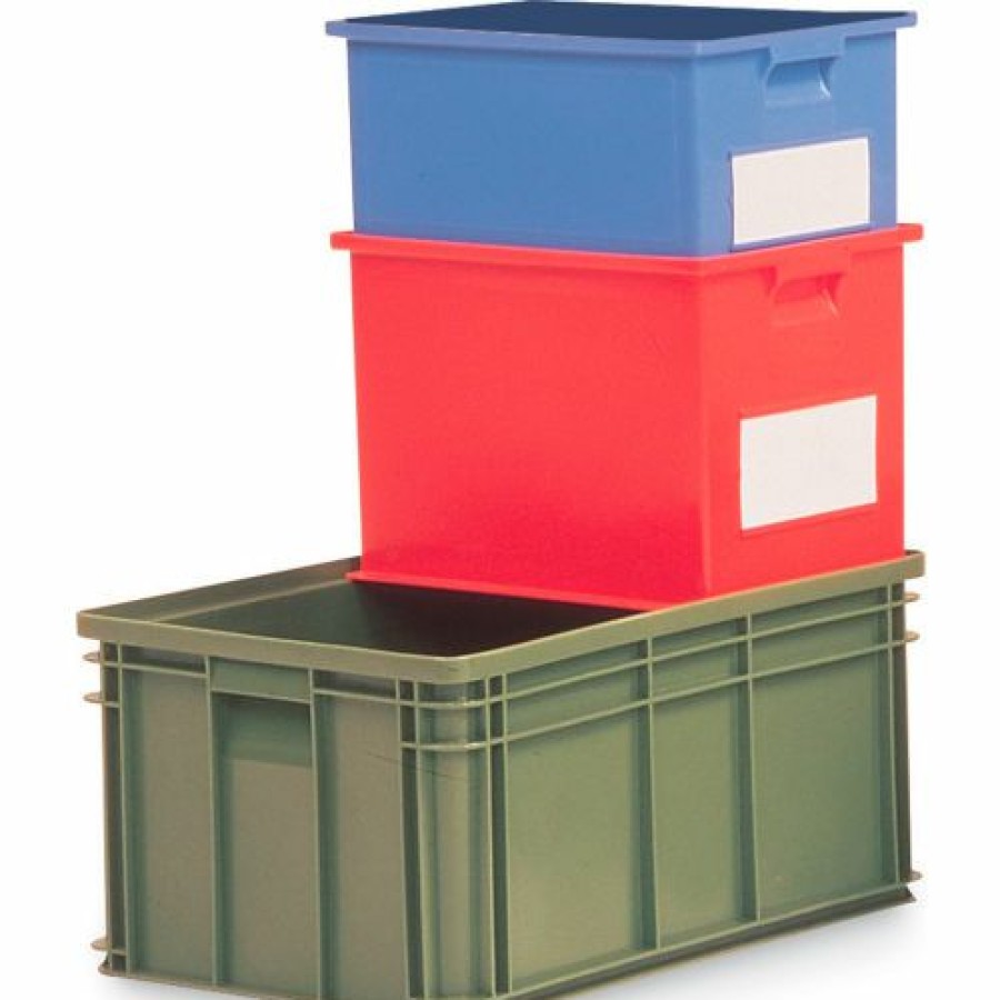 Containers & Organizers * | Ssi Schaefer Schaefer Stacking Transport Container 14/6-3 Pl 12-5/16"L X 8-5/16"W X 5-13/16"H Green