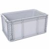 Containers & Organizers * | Georg Utz Small Load Container (Slc) 50-2415-110-0 24"L X 15"W X 11"H, Silver Grey