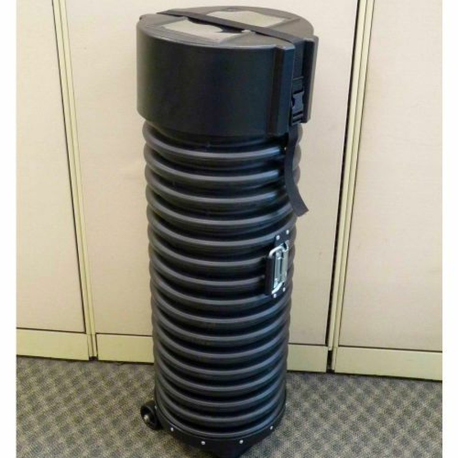 Containers & Organizers * | Case Design 515 Tank Heavy Duty Shipping Case-Tube With Wheels 14"L X 14"W X 41"H, Blk