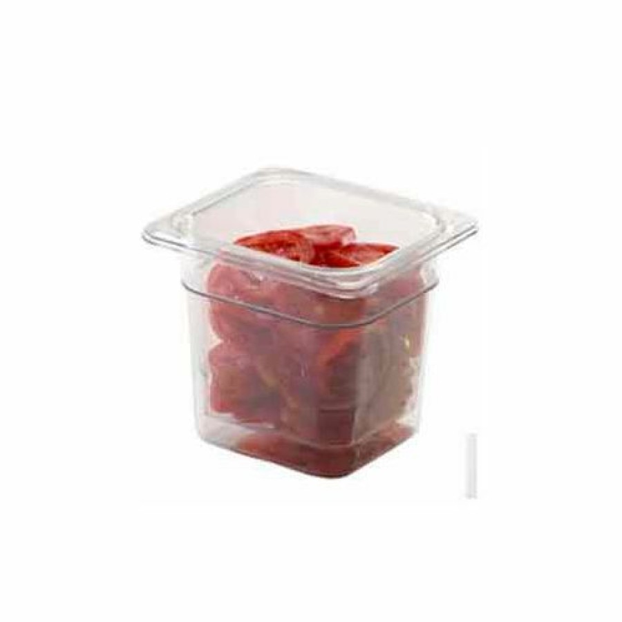 Containers & Organizers * | Cambro 23Clrcw135 Camwear Colander, 3" Deep, Clear Polycarbonate, Fits 1/2 Size Food Pans / Nsf Pkg Qty 6