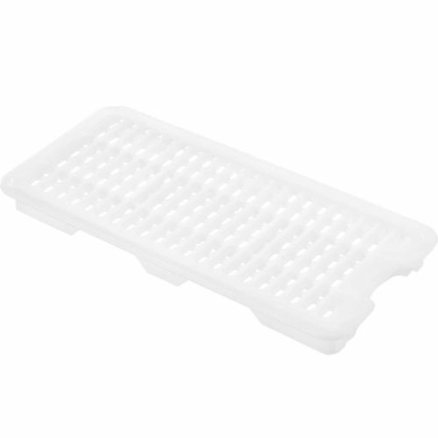 Containers & Organizers * | Araven 00243 Drain Tray, Hdpe, 1/4 Size, White Pkg Qty 24