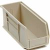 Containers & Organizers * | Akro-Mils Akrobin Plastic Stack & Hang Bin, 4-1/8"W X 10-7/8"D X 4"H, Stone Pkg Qty 12