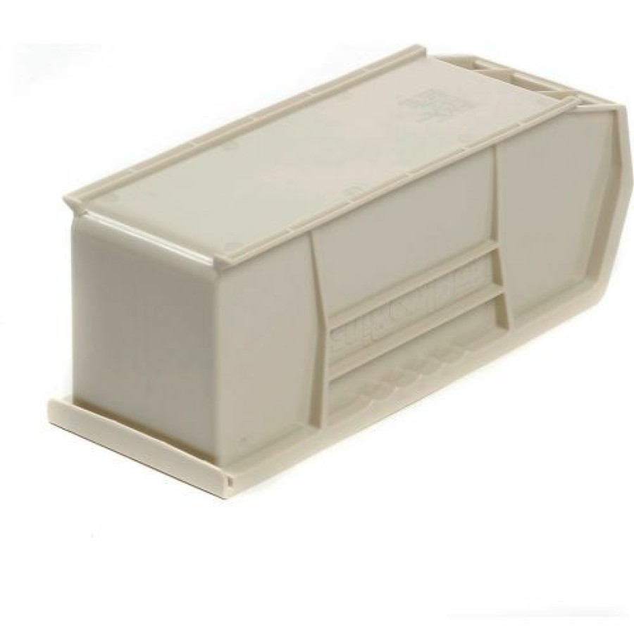 Containers & Organizers * | Akro-Mils Akrobin Plastic Stack & Hang Bin, 4-1/8"W X 10-7/8"D X 4"H, Stone Pkg Qty 12