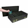 Containers & Organizers * | Protektive Pak 37258 Esd In-Plant Handle Container W/Fixed Dividers & Lid Cell Size 10 10-3/4 3-5/8 Pkg Qty 5