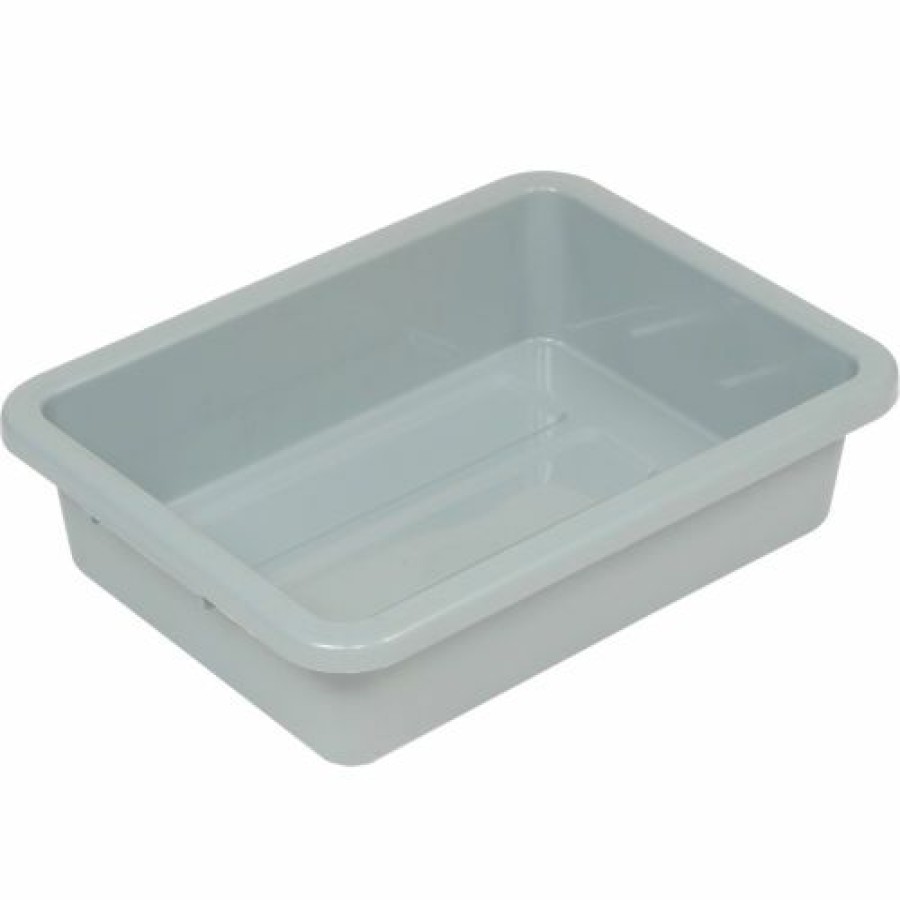 Containers & Organizers * | Global Industrial Nesting Tote Box 20-1/4"Lx15-1/4"Wx5"H Gray Pkg Qty 6