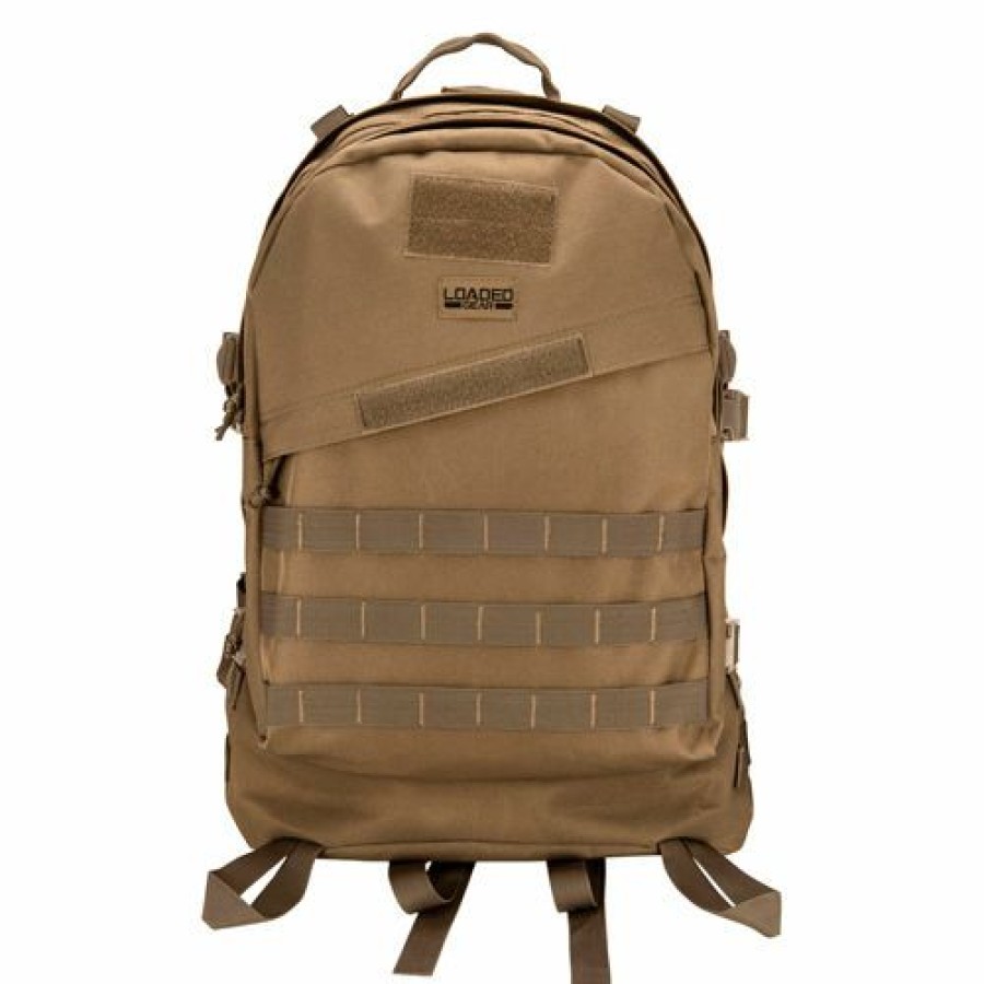 Containers & Organizers * | Barska Loaded Gear Gx-200 Tactical Backpack Bi12342 22" X 16" X 4" Dark Earth