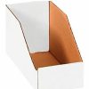 Containers & Organizers * | Global Industrial Open Top Corrugated Bin Boxes, 4"Wx9"Dx4-1/2"H, White Pkg Qty 50