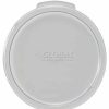 Containers & Organizers * | Winco Pcrc-1C Round Cover, Fits 1 Qt, Clear, Polycarbonate Pkg Qty 12