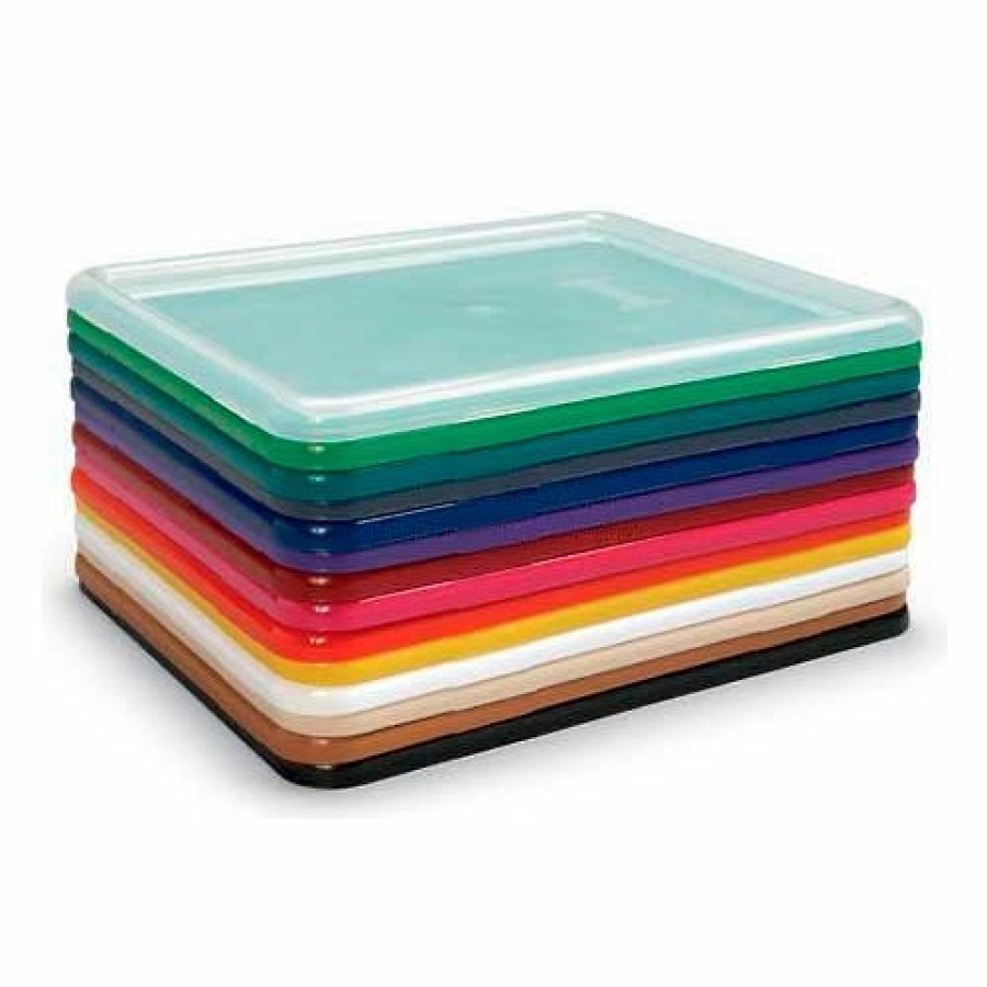 Containers & Organizers * | Jonti-Craft 8031 Paper-Tray & Tub Lid,13-1/2"L X 11"W X 1/4"H, Red Pkg Qty 5