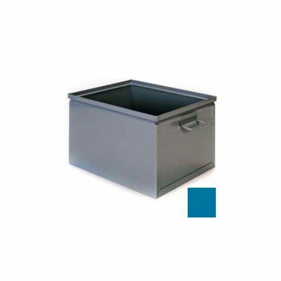 Containers & Organizers * | Stackbin Steel Bin 1-6Sx 18"W X 30"D X 12"H Stackbox, Blue