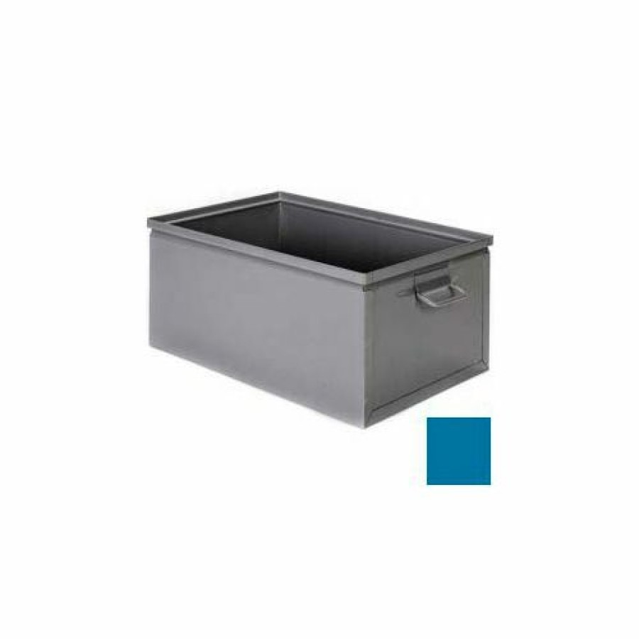 Containers & Organizers * | Stackbin Steel Bin 1-855 10"W X 16"D X 6"H Stackbox, Blue