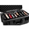 Containers & Organizers * | Quick Fire Cases Quick Fire Pistol Case Qf920Sbk Watertight, 9 Pistol Capacity, 20-1/8"X16-1/8"X10-1/8" Black