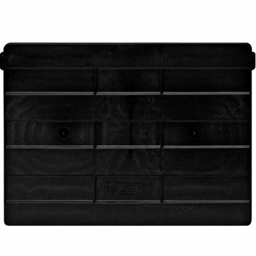 Containers & Organizers * | Quantam Storage Ultra Series Cross Divider For Qus248, Black, Polyethylene Pkg Qty 6