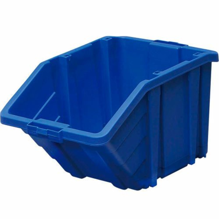 Containers & Organizers * | Shuter Ultra Storage Bin 1010099 With Lid 16-3/16"L X 25"W X 13-1/8"H, Blue