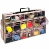 Containers & Organizers * | Quantum Storage Systems Quantum Qtf320-42 Complete Portable Frame Unit With Tip Out Bins Gray