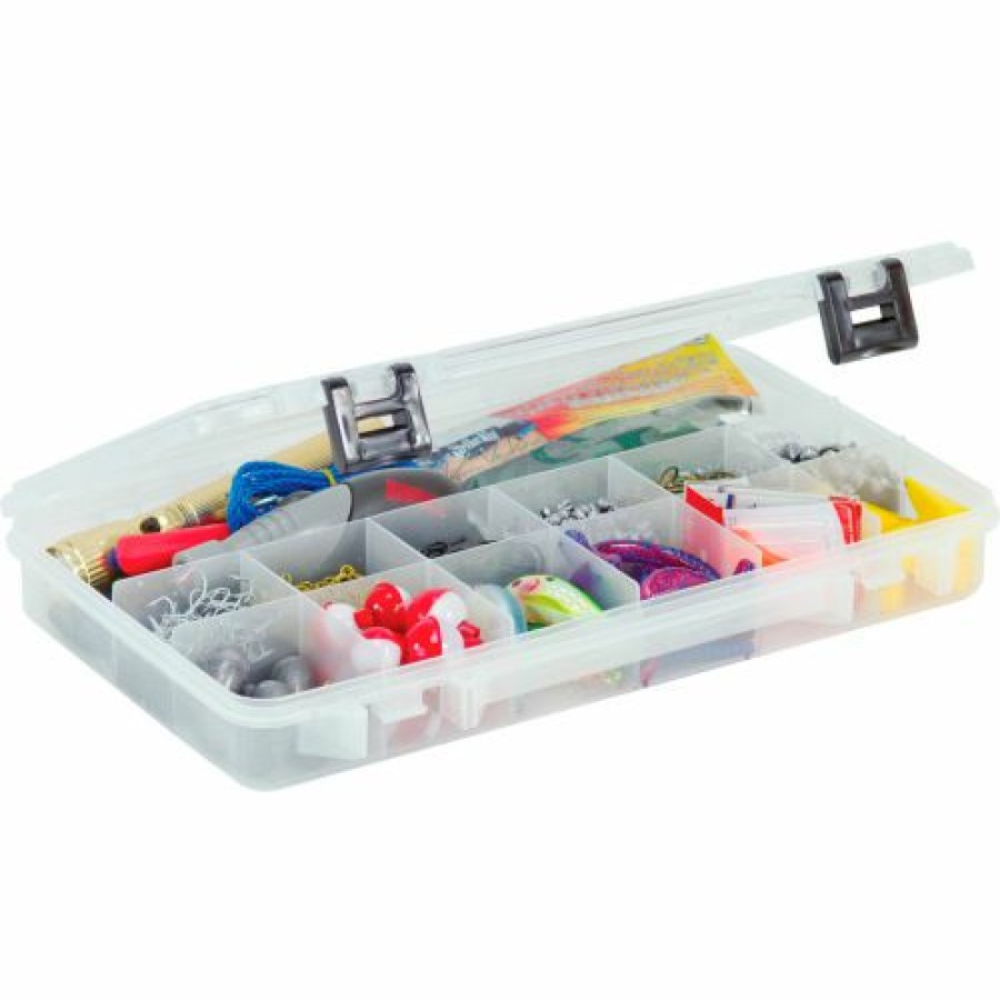 Containers & Organizers * | Plano Molding Plano Prolatch Stowaway Organizer 13 Fixed Compartment Box, 14"W X 9-1/8"D X 2"H, Pkg Qty 2