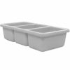 Containers & Organizers * | Shirley K'S 3 Compartment Tray Yellow Pt152 10-1/2"L X 5-1/2"W X 2-1/2"H Pkg Qty 5