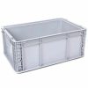 Containers & Organizers * | Georg Utz Small Load Container (Slc) 50-2415-95-0 24"L X 15"W X 9-1/2"H, Silver Grey