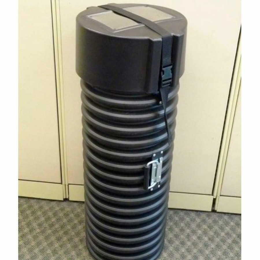 Containers & Organizers * | Case Design 515 Tank Heavy Duty Shipping Case-Tube Without Wheels 10"L X 10"W X 62"H, Blk