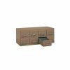 Containers & Organizers * | Equipto Cabinet W/8 Drawers, 23"W X 12"D X 9-3/8"H, Textured Putty