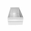 Containers & Organizers * | Equipto Individual Metal Shelf Drawer, 4-1/4"W X 11"D X 3-1/8"H, Smooth Reflective White