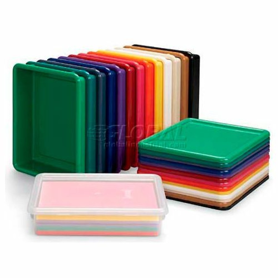 Containers & Organizers * | Jonti-Craft 8046 Paper-Tray,13-1/2"L X 11"W X 3"H, Teal Pkg Qty 5