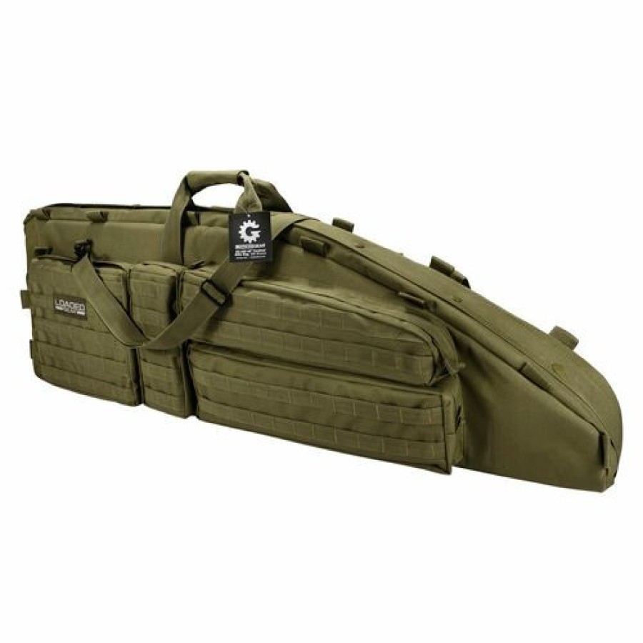 Containers & Organizers * | Barska Loaded Gear Rx-600 Tactical Rifle Bag Bi12554 46" X 5" X 11-1/2" Od Green