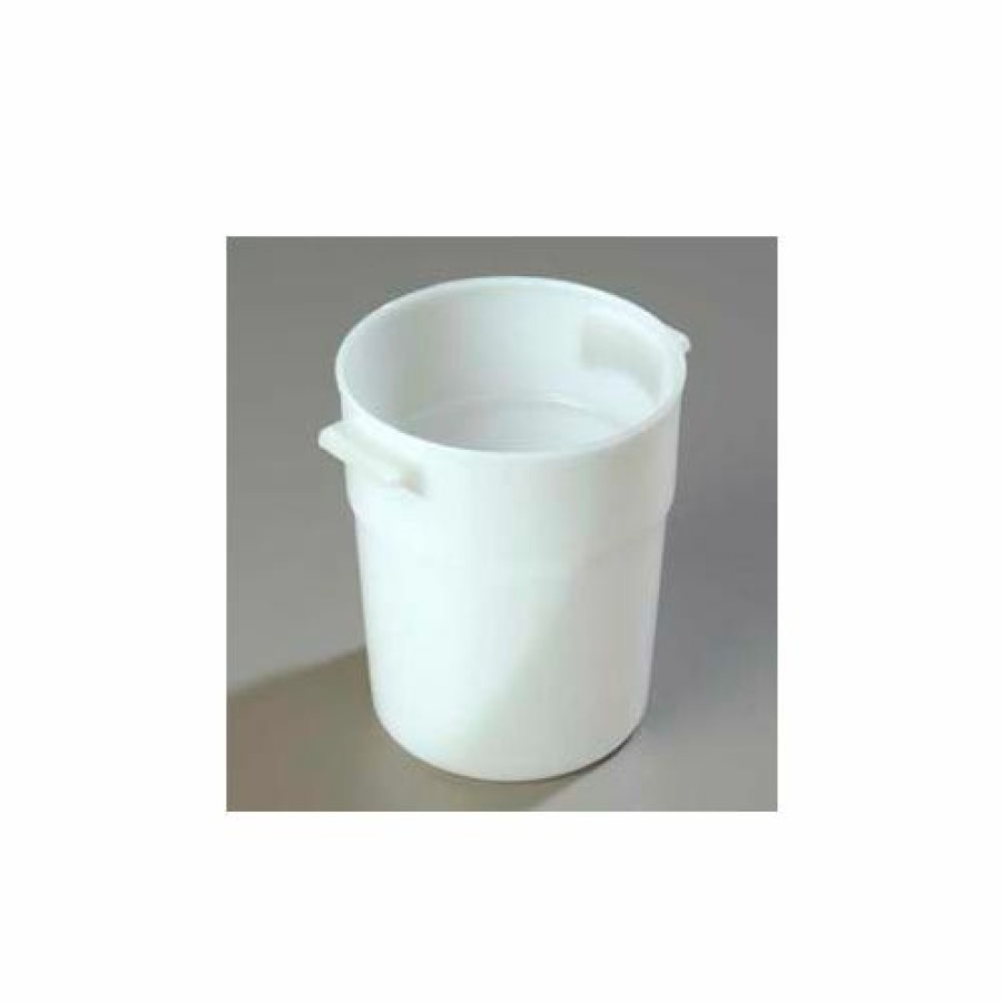 Containers & Organizers * | Carlisle 035002 Bains Marie Container 3-1/2 Qt., White Pkg Qty 12