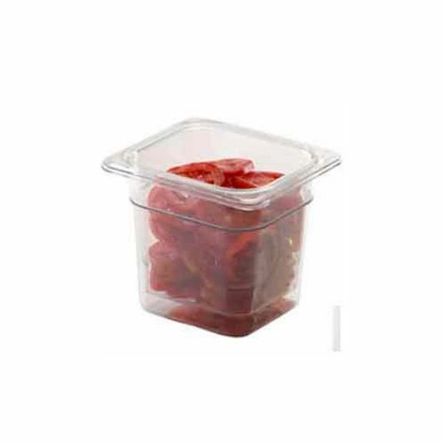 Containers & Organizers * | Cambro 33Clrcw135 Camwear Colander,3" Deep, Clear Polycarbonate, Fits 1/3 Size Food Pans, Nsf Pkg Qty 6