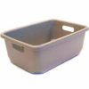 Containers & Organizers * | New England Plastics Tote-Alls Tote Container 18"L X 12-1/2"W X 6-1/2"H, Gray Pkg Qty 10