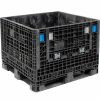 Containers & Organizers * | Orbis Hdmp4845-34-22 Bulkpak Folding Bulk Shipping Container 48"L X 45"W X 34"H, 1800 Lb Cap Black