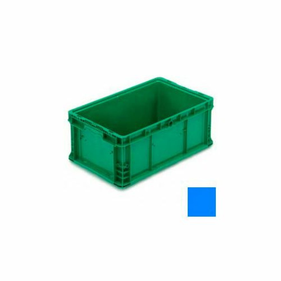 Containers & Organizers * | Orbis Stakpak Nxo2415-9 Modular Straight Wall Container, 24"L X 15"W X 9-1/2"H, Blue