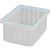 Containers & Organizers * | Global Industrial Clear-View Dividable Grid Container Dg91050Cl 10-7/8 X 8-1/4 X 5 Pkg Qty 20