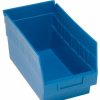 Containers & Organizers * | Plastic Nesting Storage Shelf Bin Qsb202 6-5/8"W X 11-5/8"D X 6"H Blue Pkg Qty 30