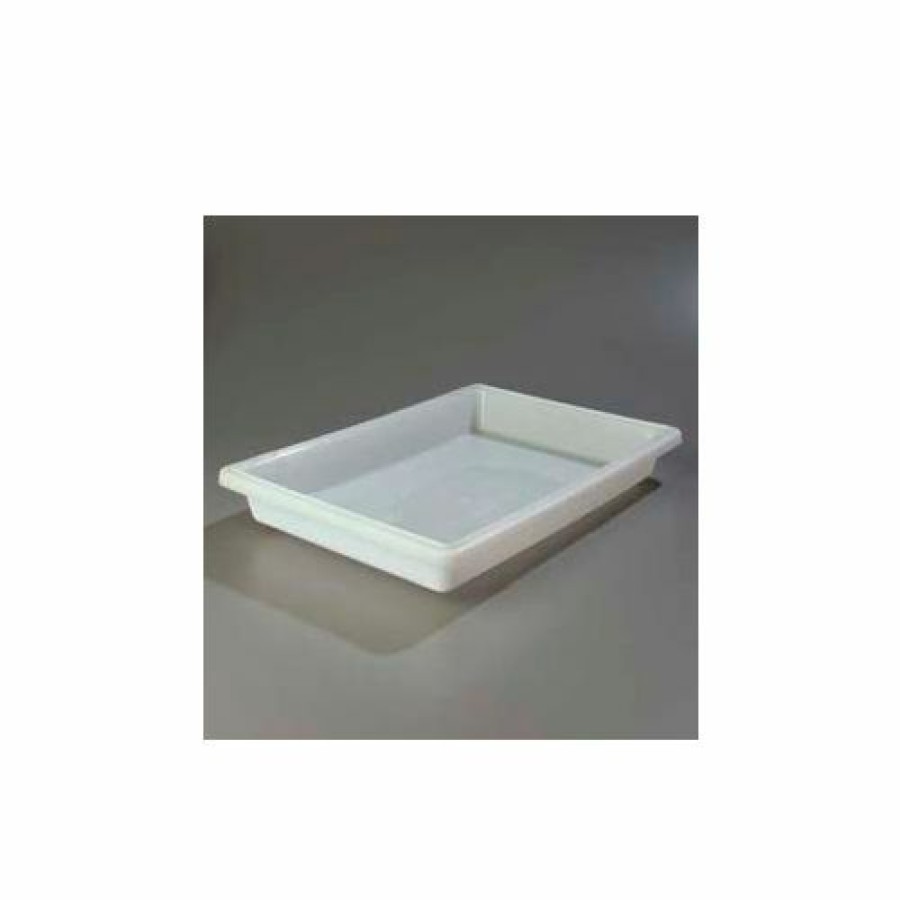 Containers & Organizers * | Carlisle 1064002 Storplus 5 Gallon Box 26", 18", 3-1/2", White Pkg Qty 6