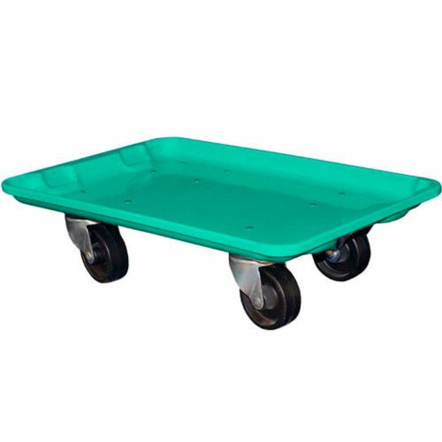 Containers & Organizers * | Mfg Tray Molded Fiberglass Toteline Dolly 780438 For 20-1/2" X 12-7/8" X 8" Tote, Green