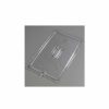 Containers & Organizers * | Carlisle 10211U07 Topnotch Universal Handled Notched Lid 20-3/4" X 12-3/4", Clear Pkg Qty 6