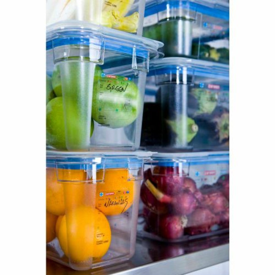 Containers & Organizers * | Araven 09827 Food Pan, Polycarbonate, 13.7 Qt., Stackable, Clear Pkg Qty 6