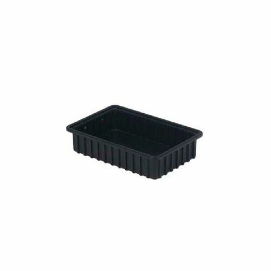 Containers & Organizers * | Lewisbins Esd-Safe Divider Box Dc2035Xl 16-1/2"L X 10-29/32"W X 3-1/2"H Pkg Qty 8