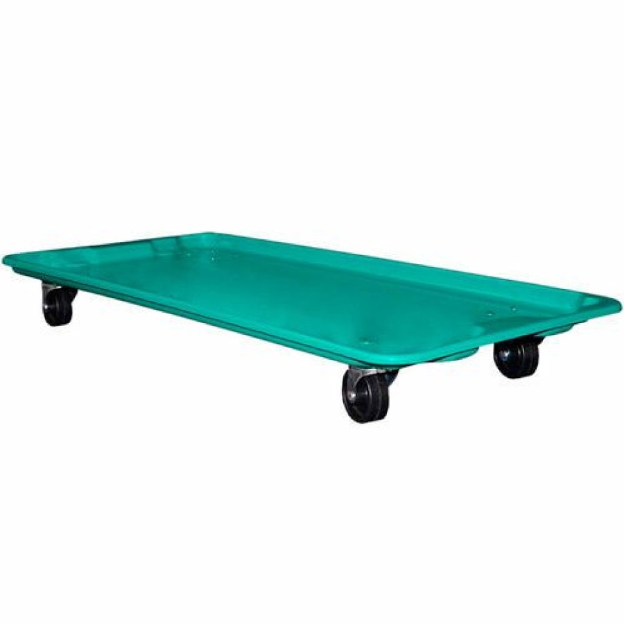 Containers & Organizers * | Mfg Tray Molded Fiberglass Dolly 780138 For 42-1/2" X 20" X 14-1/4" Tote, Green