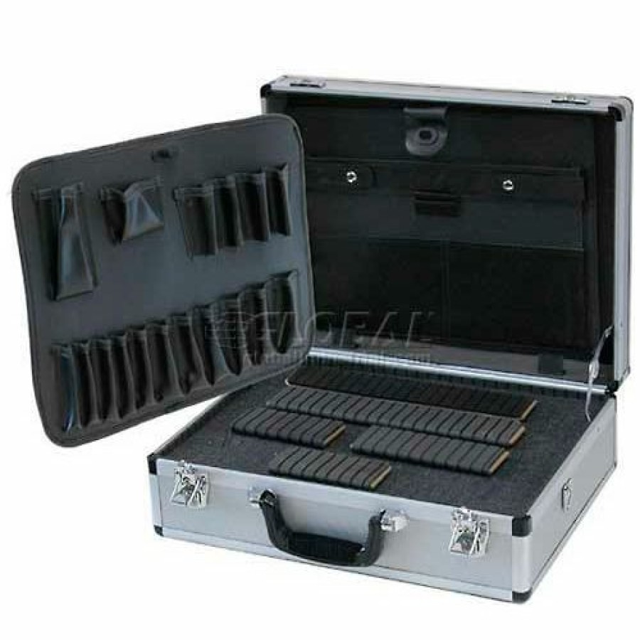 Containers & Organizers * | Tz Case, Pistol Case, 18"L X 13"W X 6"H, Silver Dot