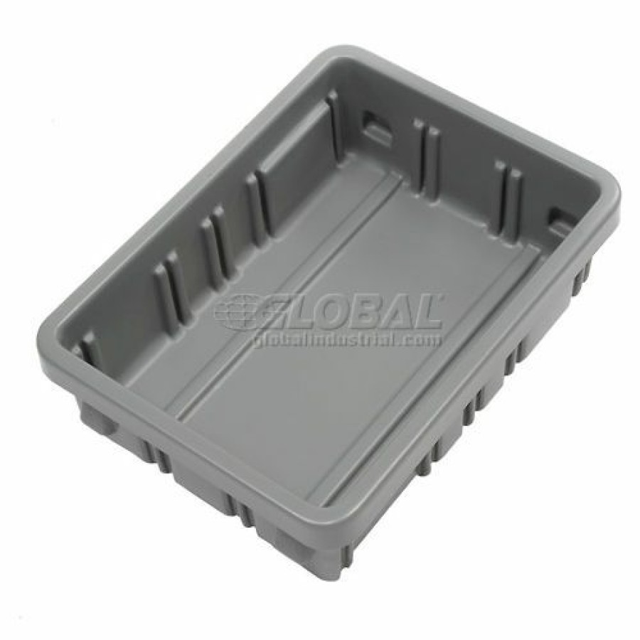 Containers & Organizers * | Dandux Conveyor Tote 50P2919152 28 X 18-3/4 X 15 Gray