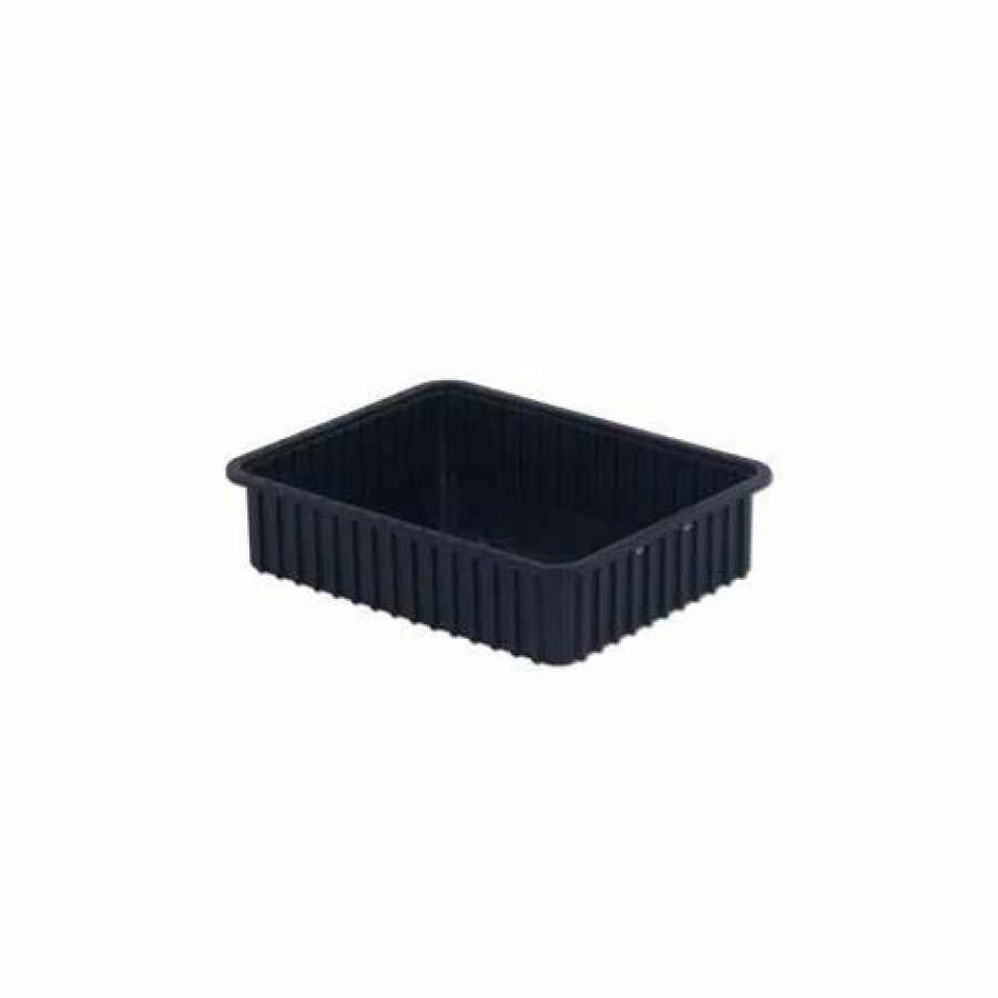 Containers & Organizers * | Lewisbins Esd-Safe Divider Box Dc3050Xl 22-13/32"L X 17-13/32"W X 5"H Pkg Qty 4