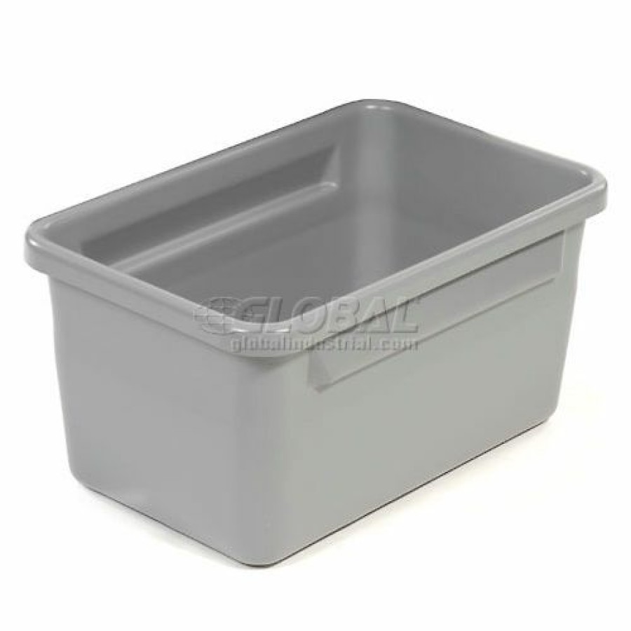 Containers & Organizers * | Dandux 50P2465124 Translock Standard Tote 26-1/4 X 17 X 12-1/2 Gray