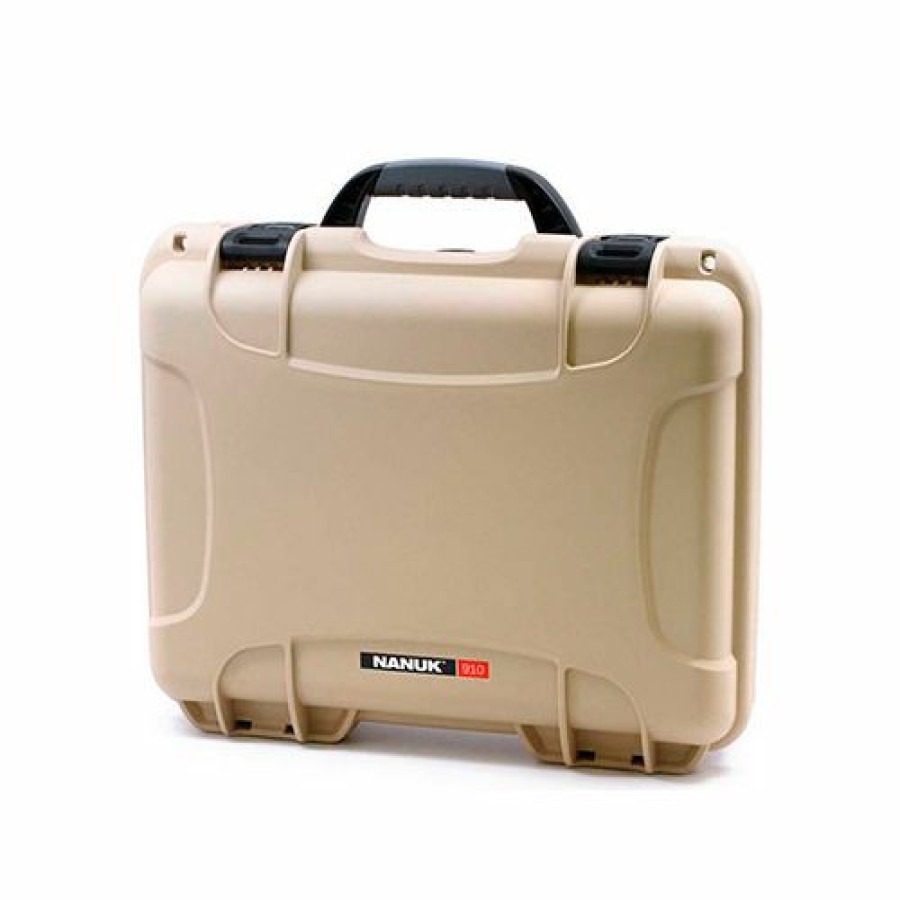 Containers & Organizers * | Nanuk 910-1000 910 Case W/Foam, 14.3"L X 11.11"W X 4.7"H, Tan