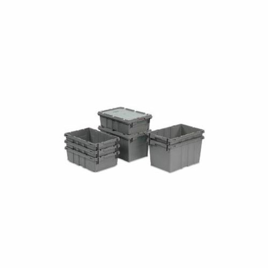 Containers & Organizers * | Lewisbins Nest Only Container Rno2115-12 21-3/8 X 15-5/16 X 12-5/16 Gray Closed Handle Pkg Qty 5