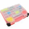 Containers & Organizers * | Plano Molding Plano Stow N Go Singled-Sided Lockjaw 15-54 Adjustable Compartment Box, 14.5"Wx3-3/8"Dx11-3/4"H,Red