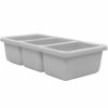 Containers & Organizers * | Shirley K'S 3 Compartment Tray Blue Pt152 10-1/2"L X 5-1/2"W X 2-1/2"H Pkg Qty 5