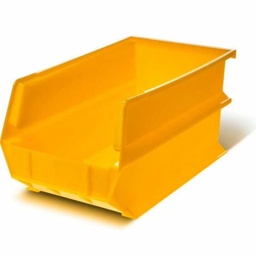 Containers & Organizers * | Triton Products Locbin, 3-240Y, 14-3/4"L X 8-1/4"W X 7"H, Yellow (6 Pc)